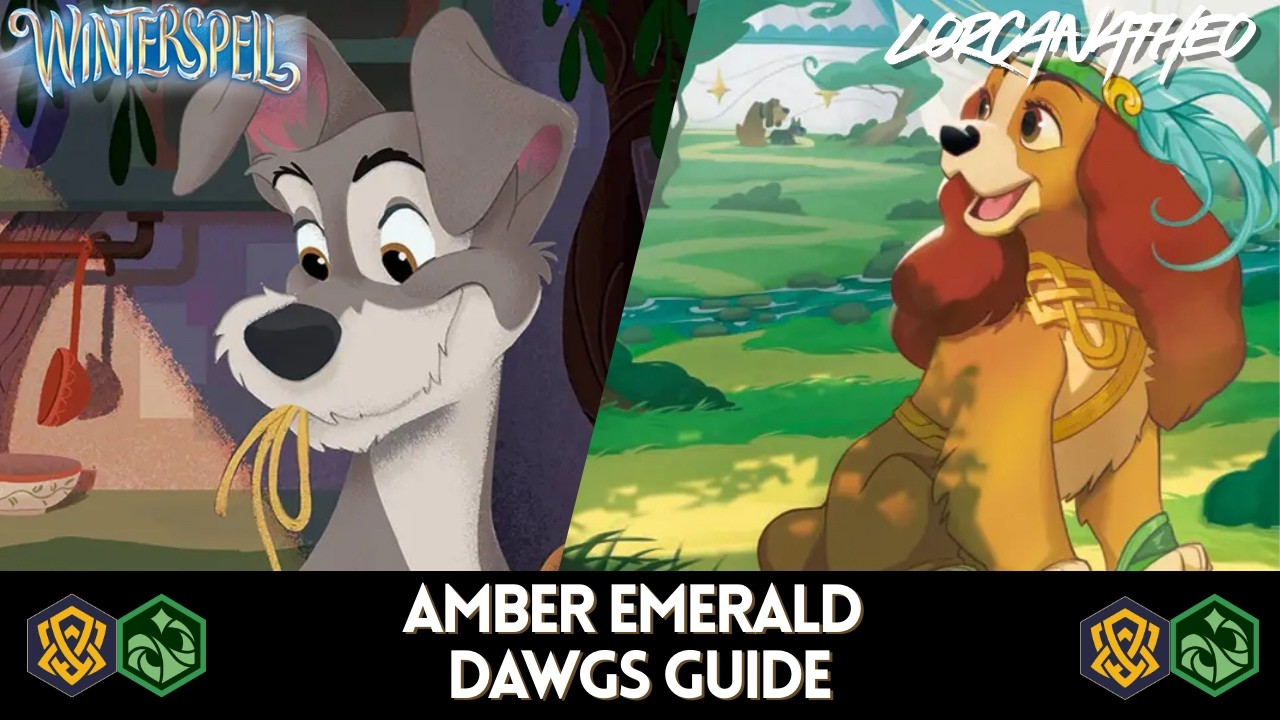 Set 11: Amber Emerald DAWGS GUIDE / Disney Lorcana
