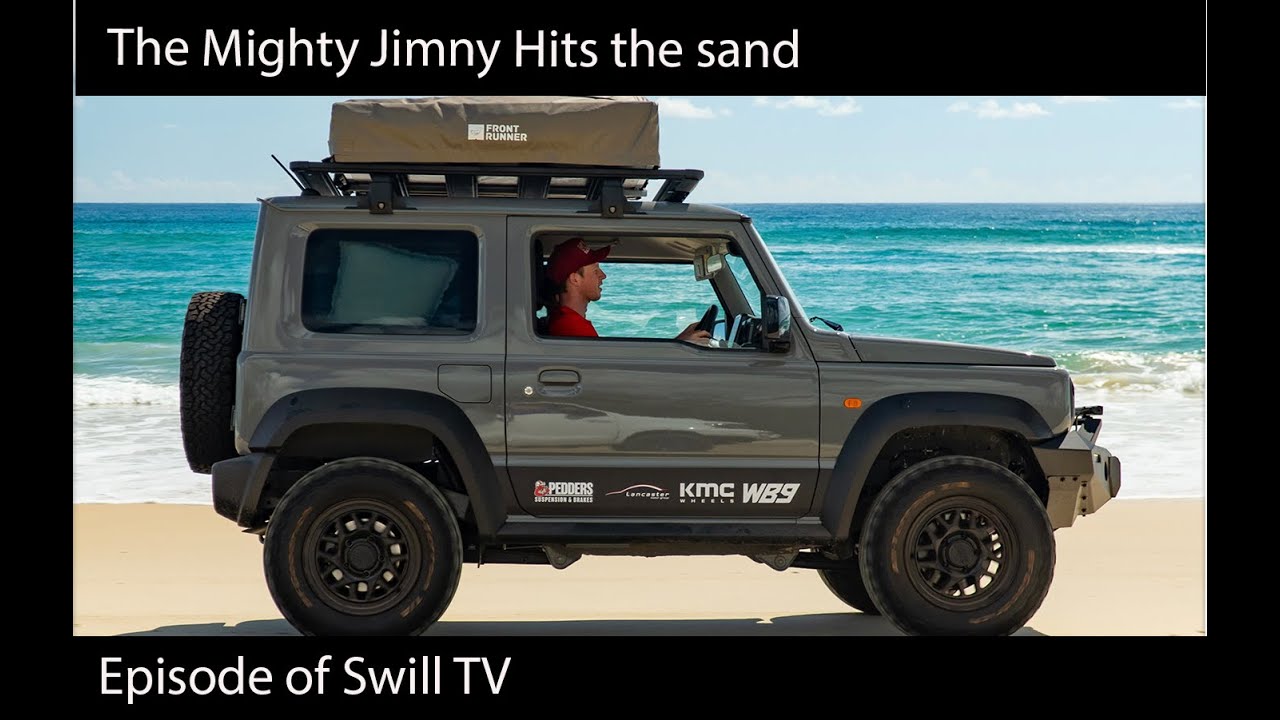 THE MIGHTY JIMNY HITS THE SAND (4WD)