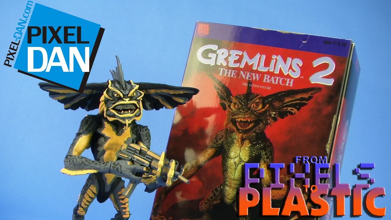 NES Gremlins 2 Mohawk 8-Bit NECA Toys Figure Video Review (From Pixels to Plastic)