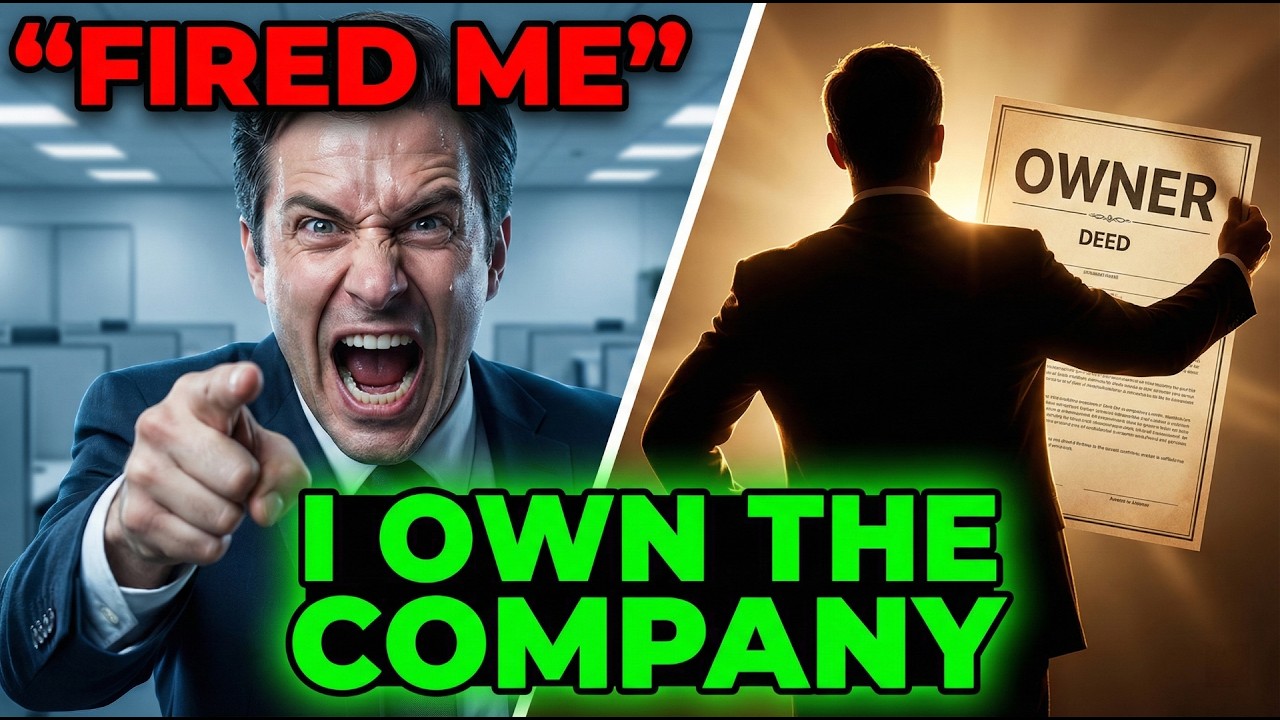 Boss Fired Me In Front Of Everyone. Then I Walked Into The Boardroom.