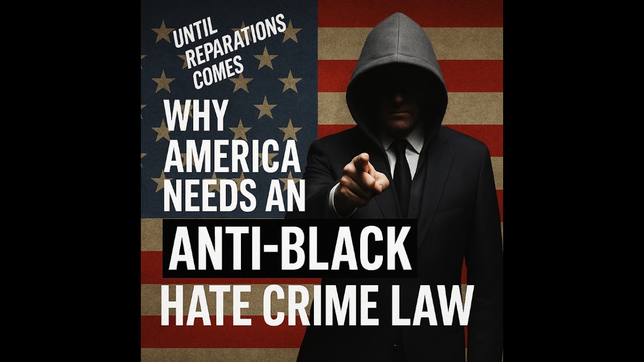 Until Reparations Comes - Why We Need an Anti Black Hate Crime Law