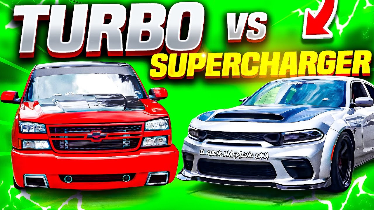 Supercharged Hellcat Vs Turbo SS Clone!!