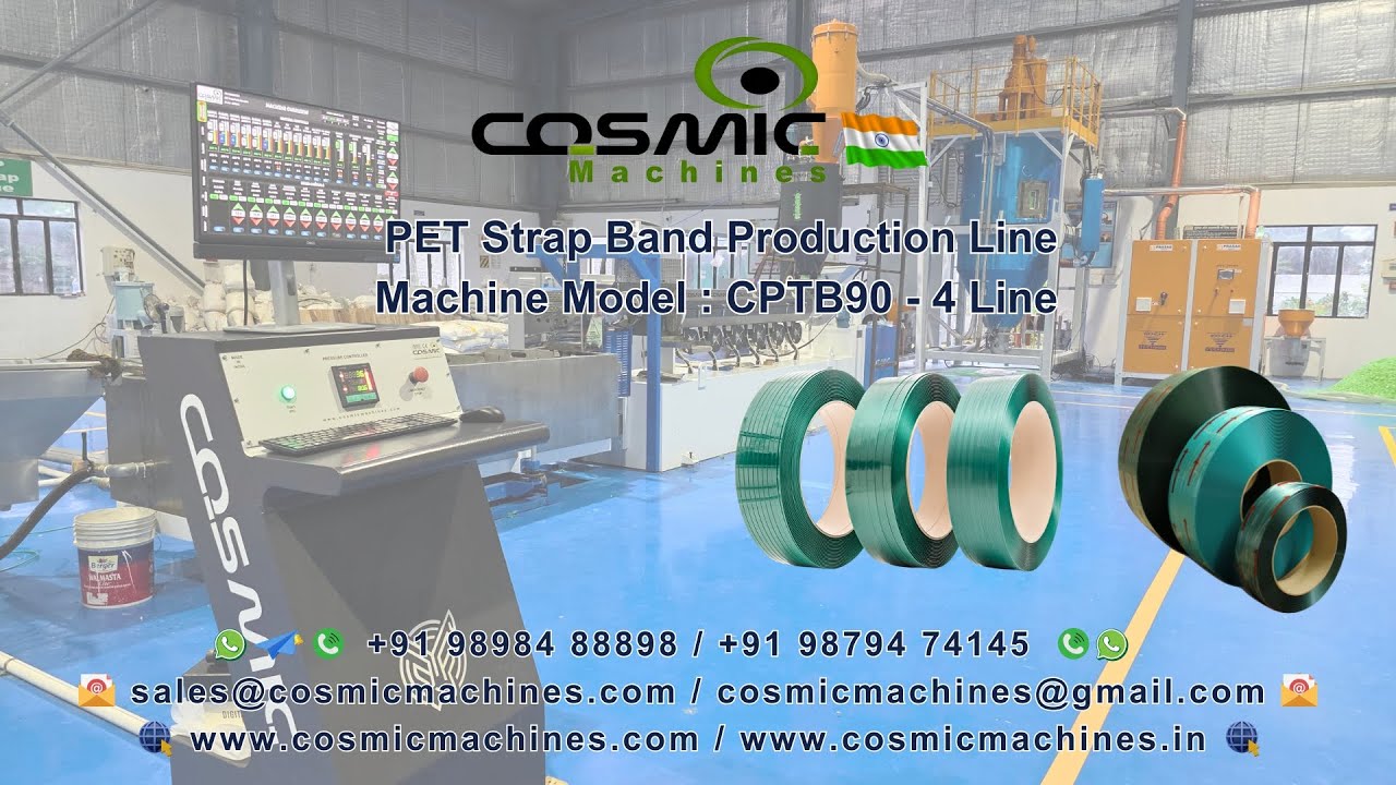 High Speed PET Strap Production Line