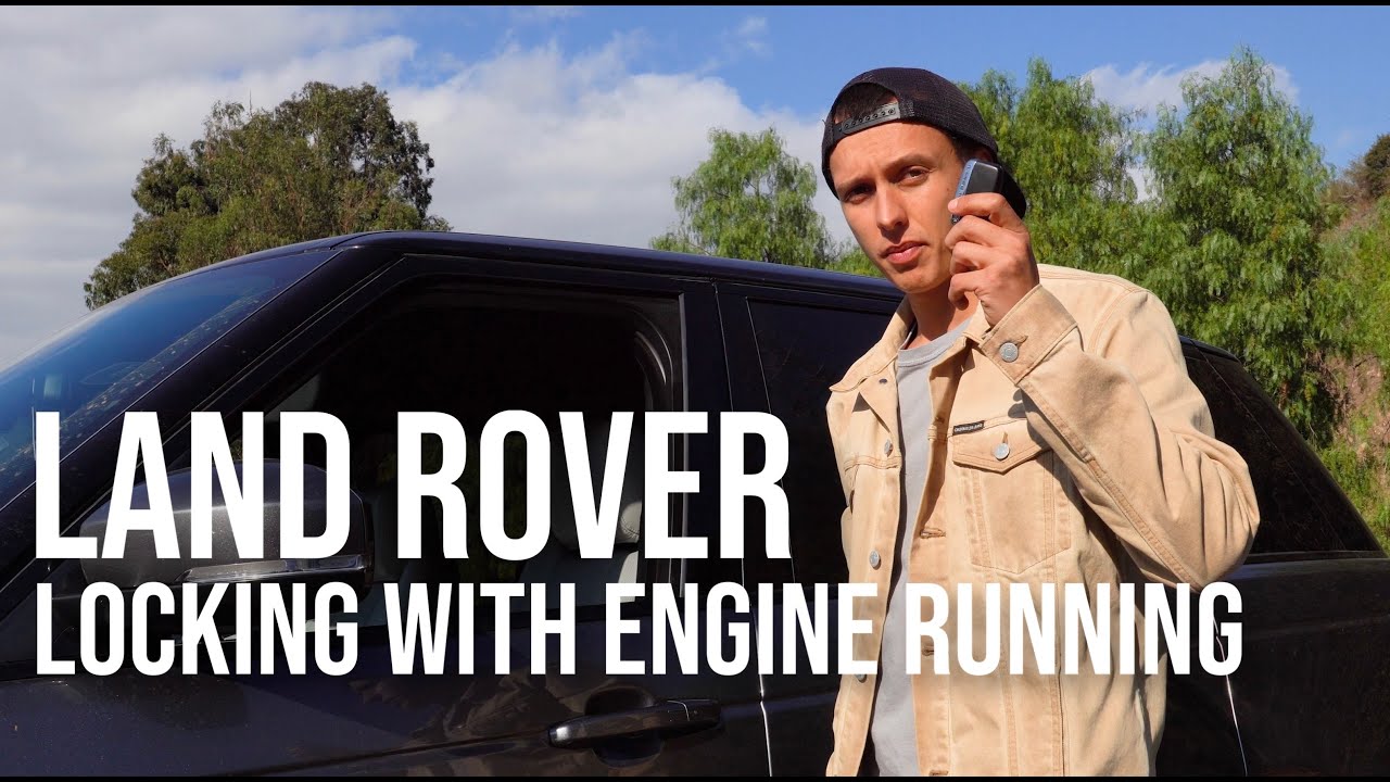 How to lock your Land Rover while engine running. Fixty #Fixty