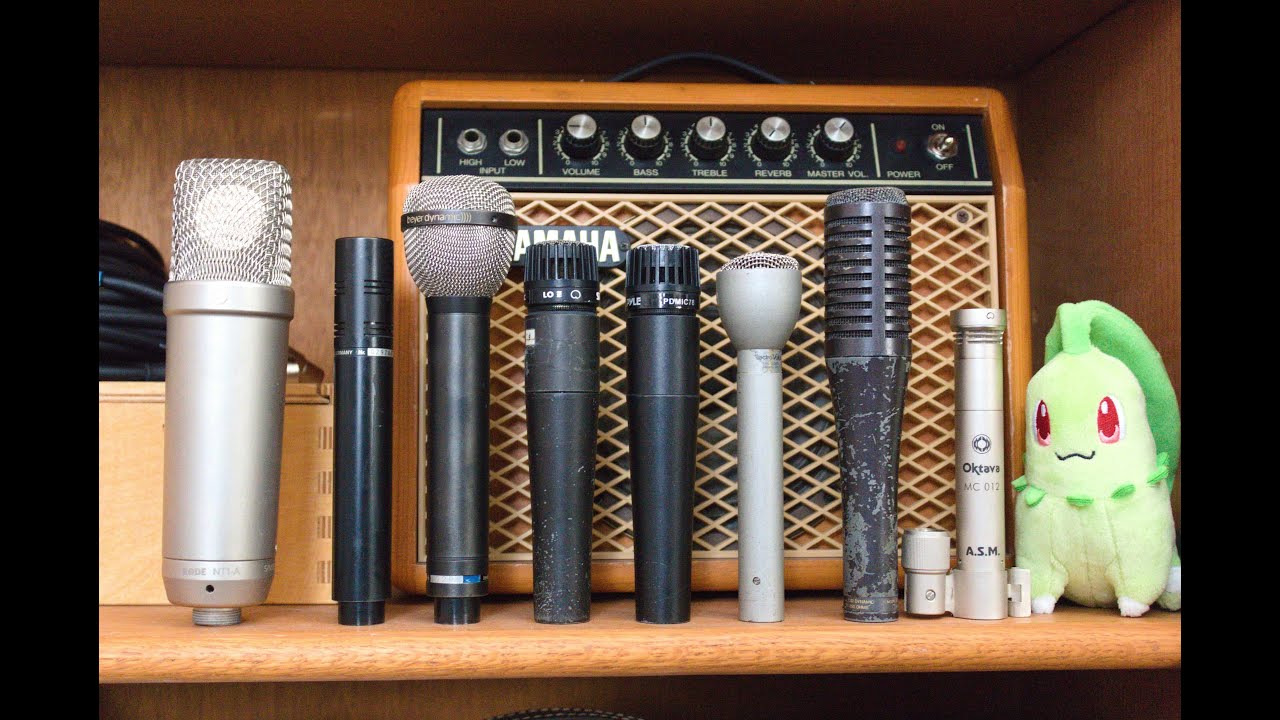 M201, M88, SM57, PDMIC78, EV635A, MC012, MZ104, NT1 VS G-10W, SKYLARK, DEVILLE, BUD