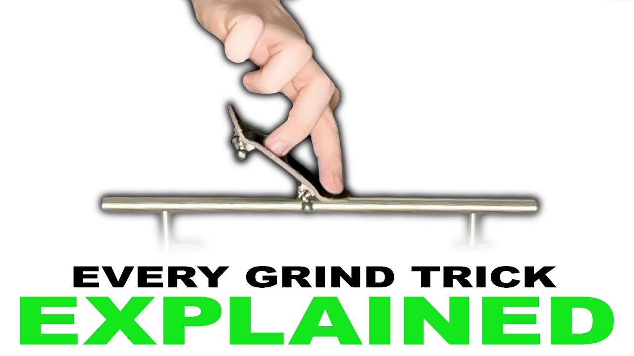 How To Do EVERY GRIND on a Fingerboard