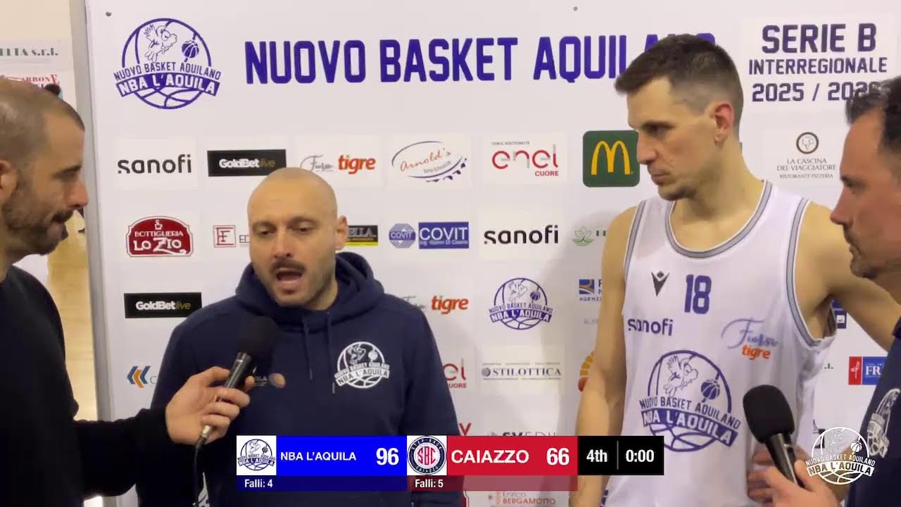 NBA L’AQUILA - CAIAZZO