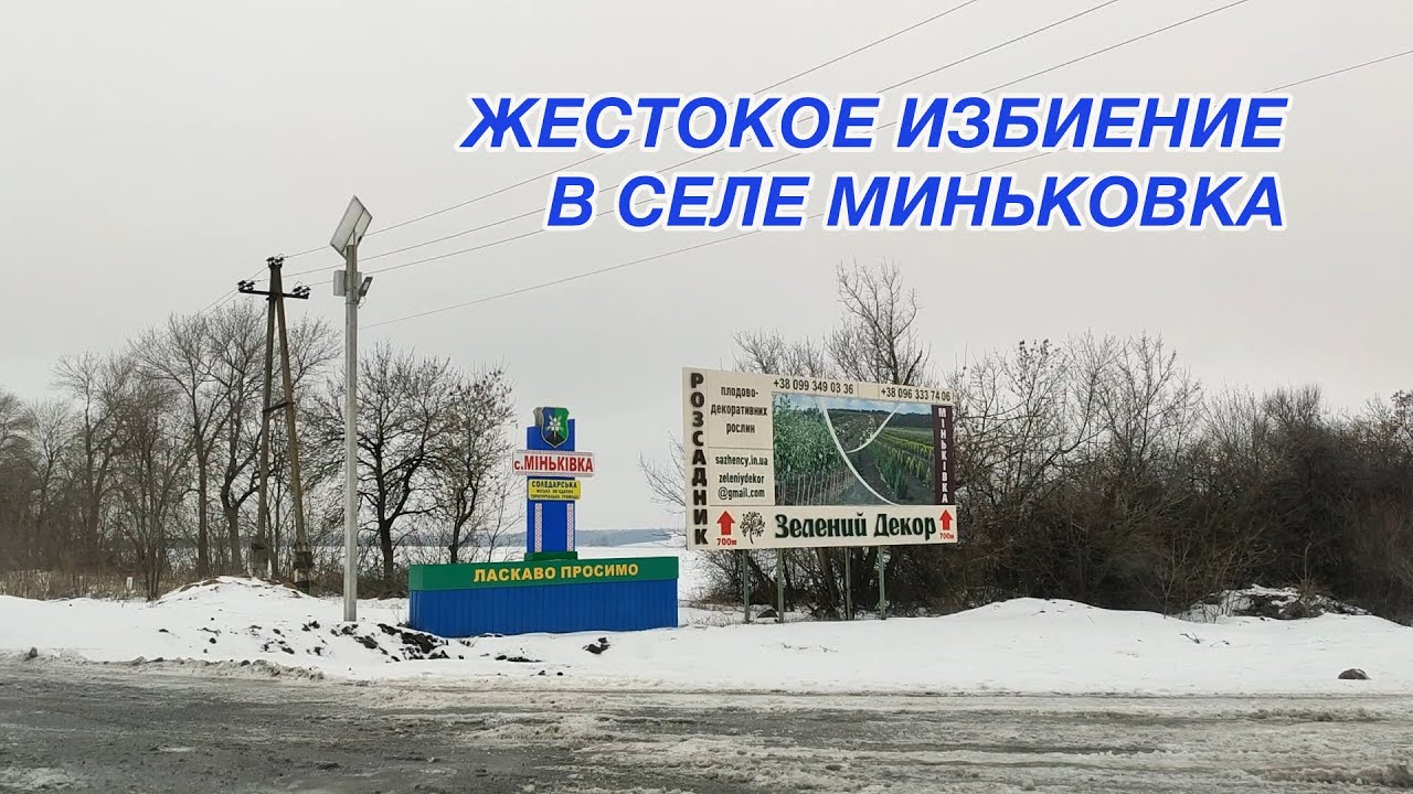Жестокое избиение в селе Миньковка