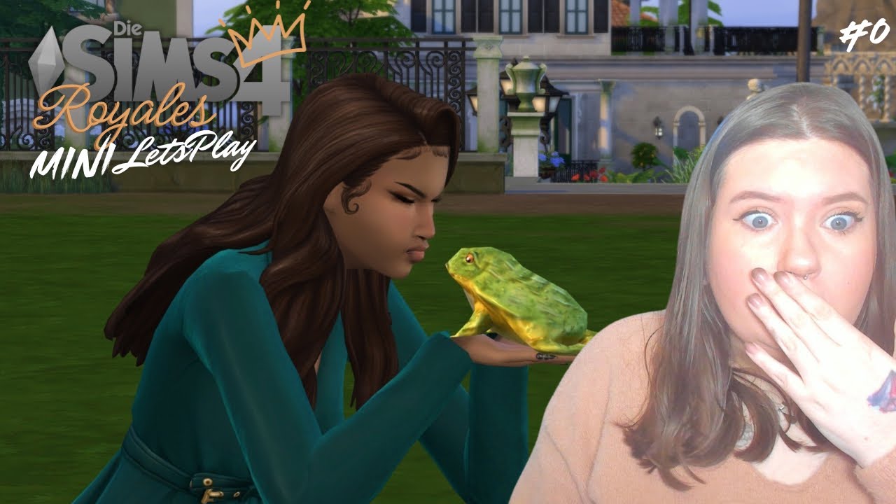 Sie küsst den ersten Frosch 🐸 Royales Mini LetsPlay #0 Sims 4