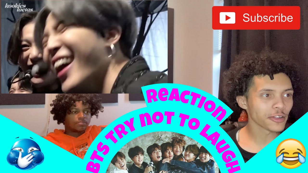 Hilarious 😂  Ace & QcAshaun React To bts moments i think about a lot recently (try not to laugh) 😂