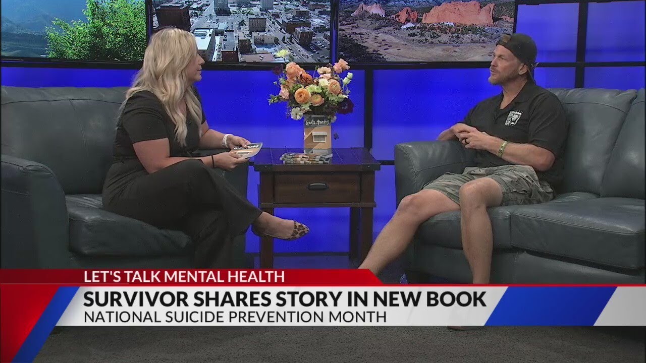 Survivor of suicide attempt shares journey from addiction and trauma to redemption
