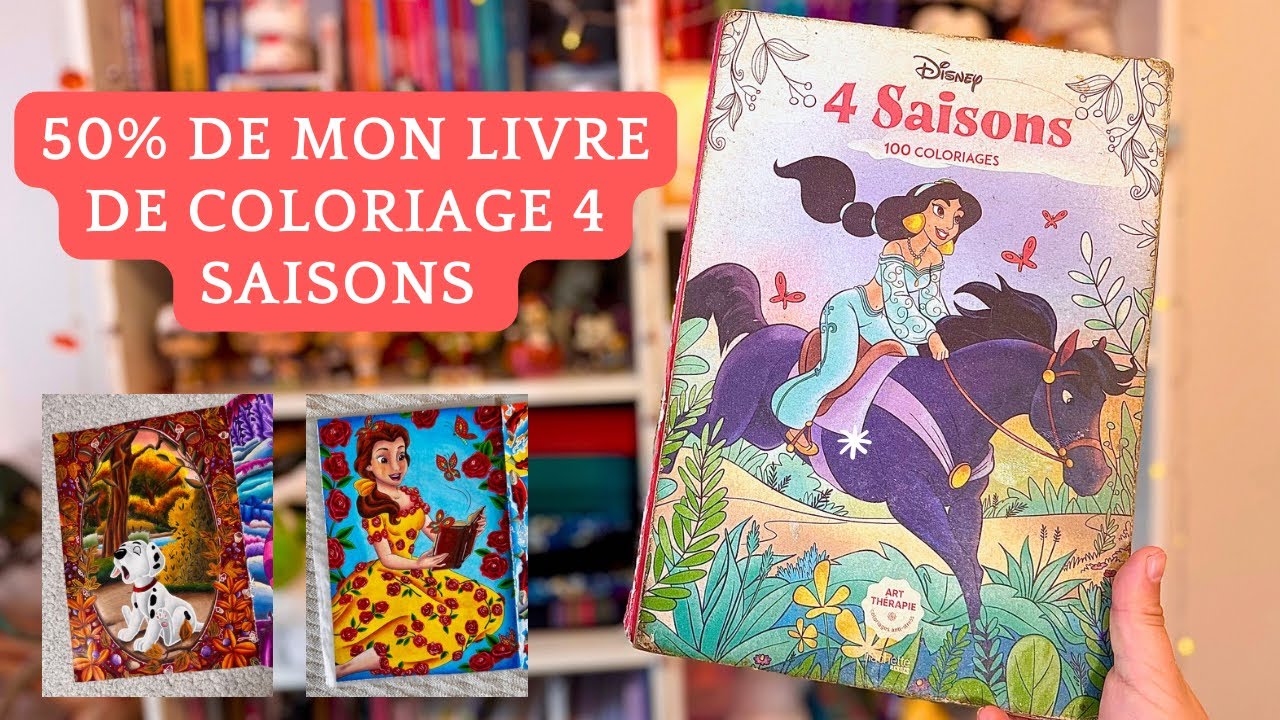 Présentation de mes 53 coloriages du tome 4 saisons 