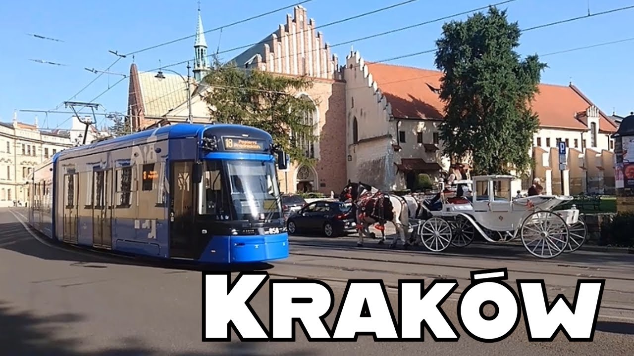 Trams in Kraków ( Poland )