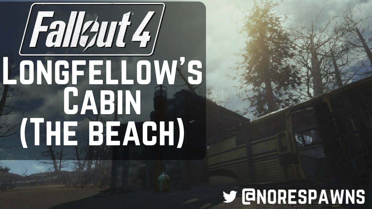 Fallout 4 Far Harbor - Longfellow's Cabin (The Beach)