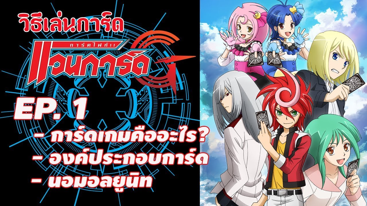 วิธีเล่นแวนการ์ด EP01 การ์ดเกมคืออะไร, องค์ประกอบการ์ด, นอมอลยูนิท