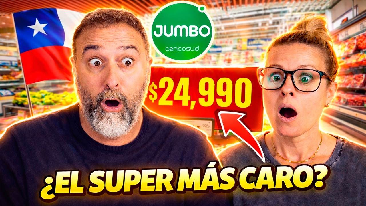 ¡TENÍAN RAZÓN! 😱 El JUMBO: el SUPERMERCADO más GRANDE y CARO de CHILE 🇨🇱 nos dejó en SHOCK