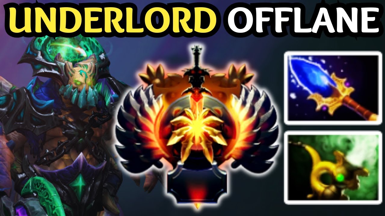 🔥 HOW UNDERLORD OFFLANE WINS &mdash; PIT CHAINS, FIRESTORM PRESSURE & MAP CONTROL | DOTA 2 🔥