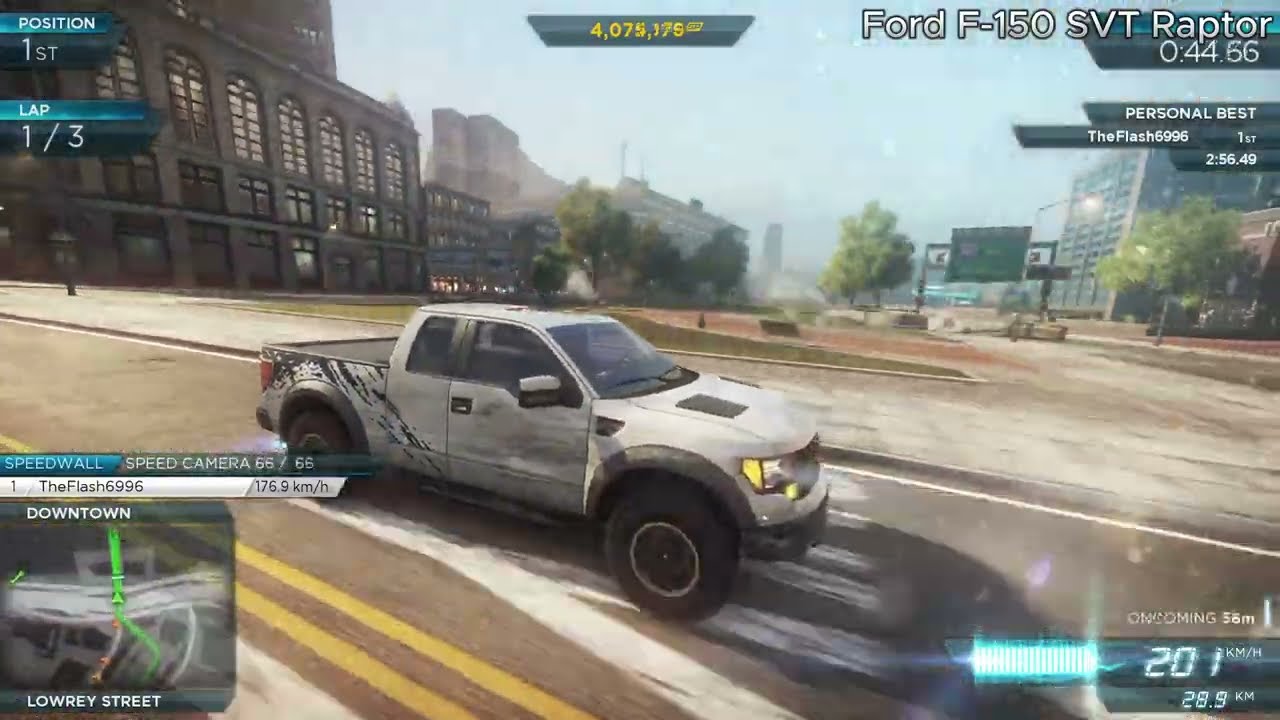 Need For Speed: Most Wanted (2012) - Ford F 150 SVT Raptor - All Races Gold