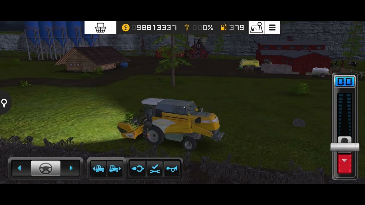 Fs 16  ( farming simulator 16 ). Holend tekator game india. 
