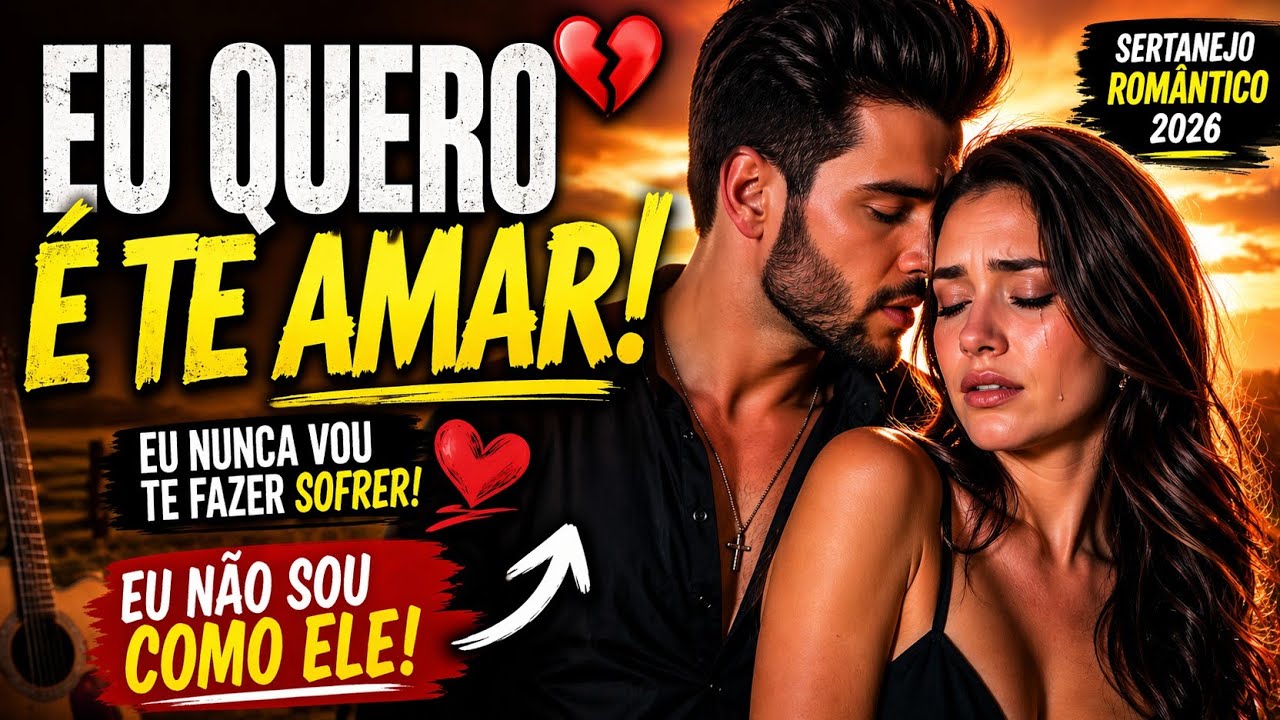 Eu quero é te amar! Música Sertaneja Romântica (Sofrência)