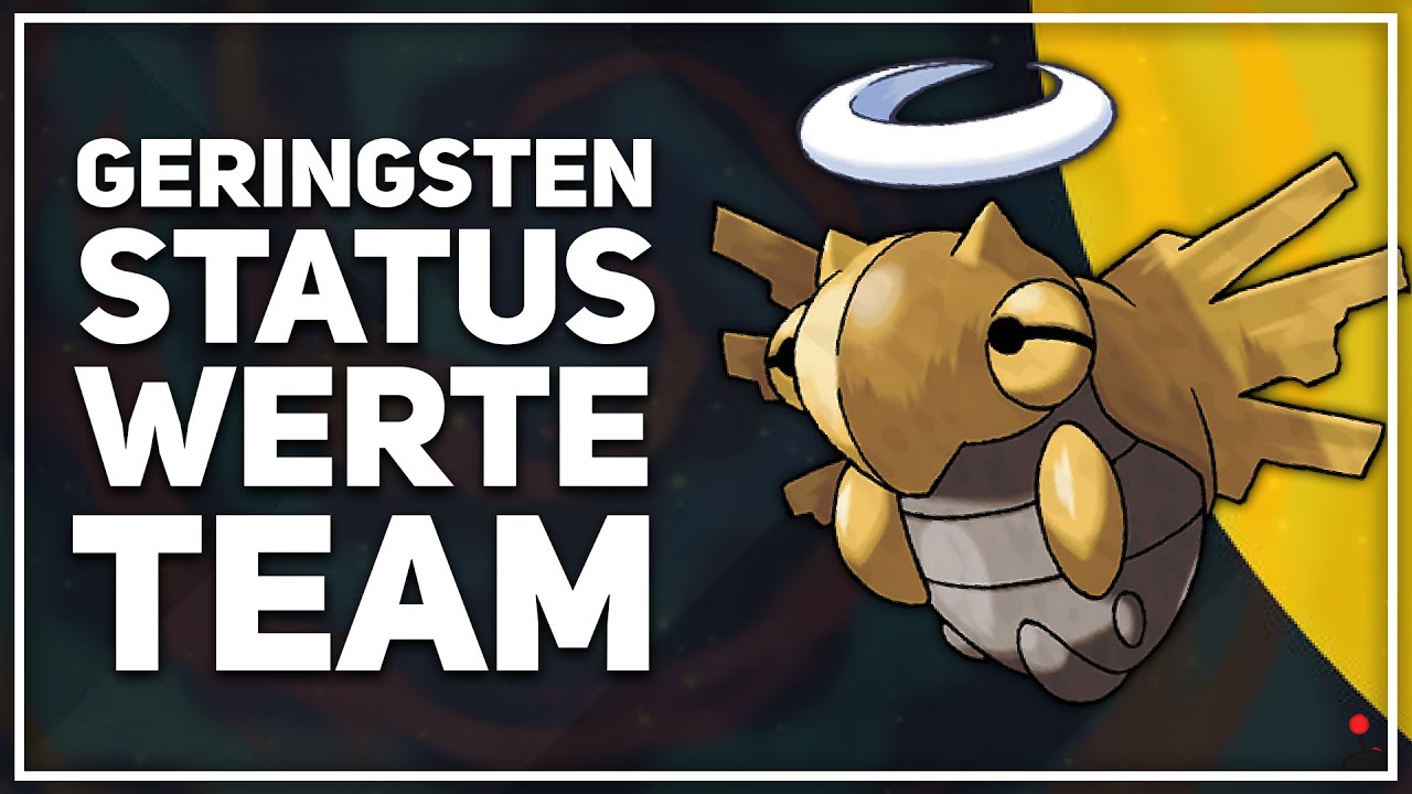GERINGSTEN STATUSWERTE POKEMON TEAM 🕹️ Pokémon Schwert & Schild Themen Team
