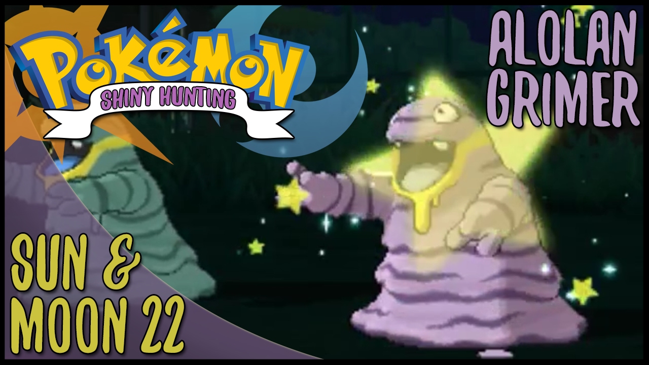 LIVE Sun & Moon Shiny Hunting 22: Shiny Alolan Grimer, 376 SOS Encounters!