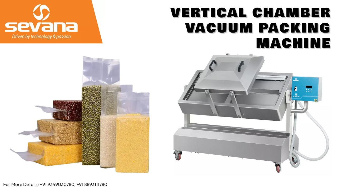 Vertical Double Chamber Vacuum Packing Machine - Sevana