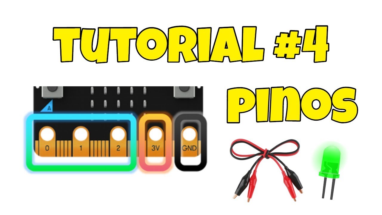 Tutorial Micro bit #4 - Programando os Pinos da Microbit