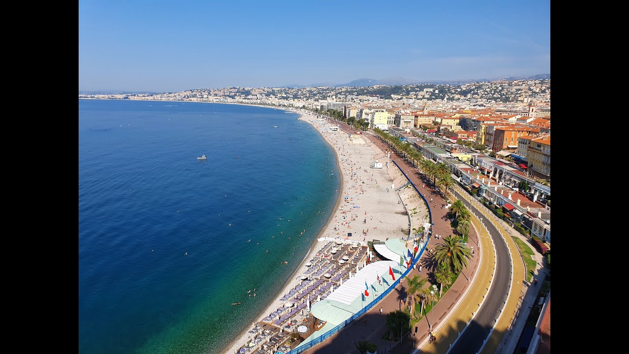 Walking in Nice, France (4K)