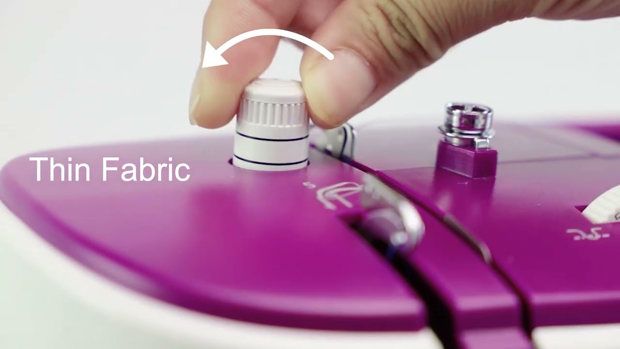 NECCHI C360 Tutorial - Adjust Pressor Foot Pressure / Creator Series