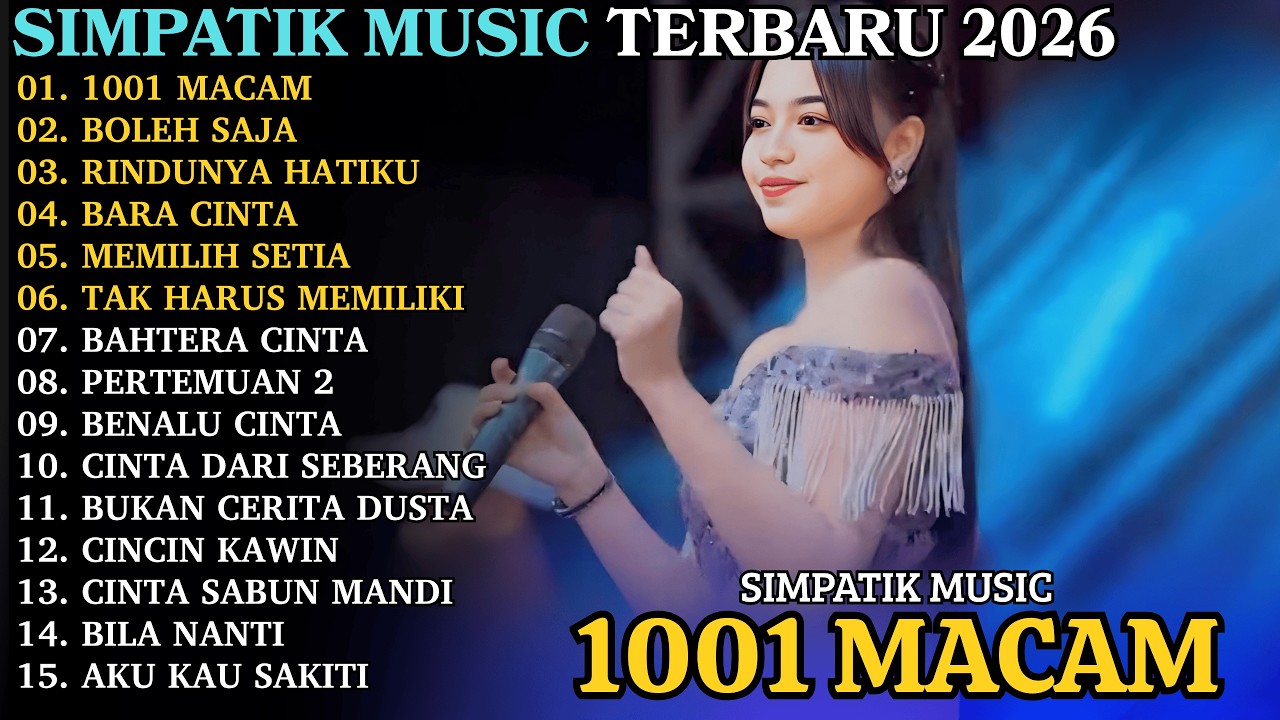 1001 MACAM - BOLEH SAJA | SIMPATIK TERBARU | SIMPATIK MUSIC FULL ALBUM 2026