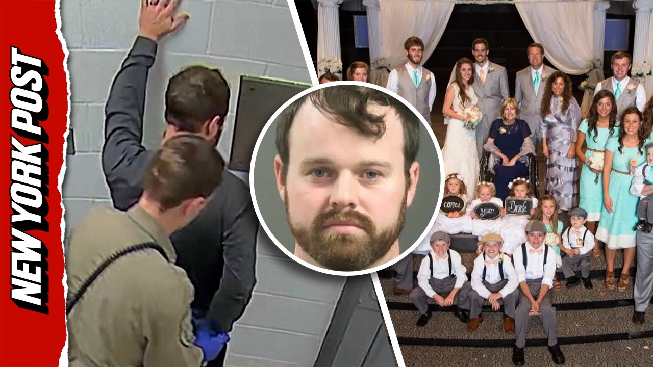 Reality Star Joseph Duggar Booked in Jail After Being Charged With Child Molestation