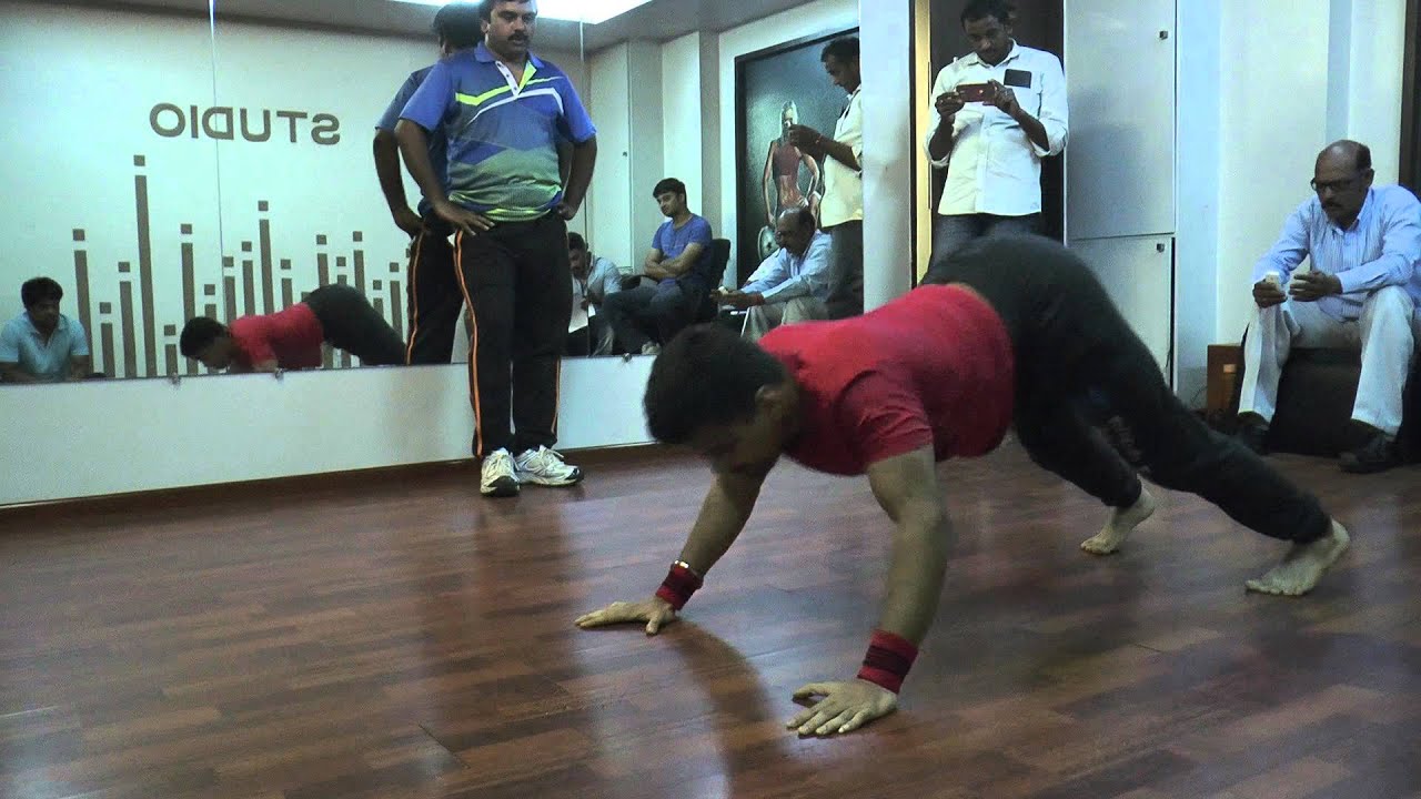 1001 Push-ups (Indian style or Hindu Push-ups) Non stop