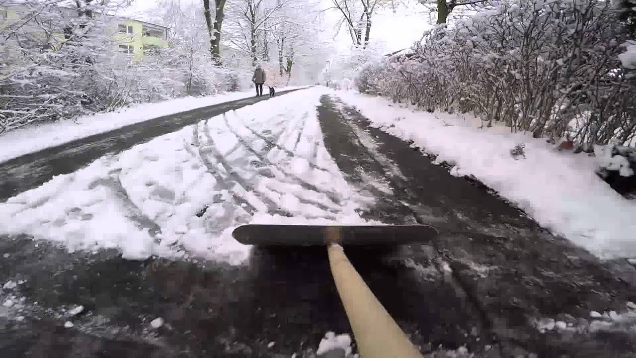 20160117 Schnee schippen