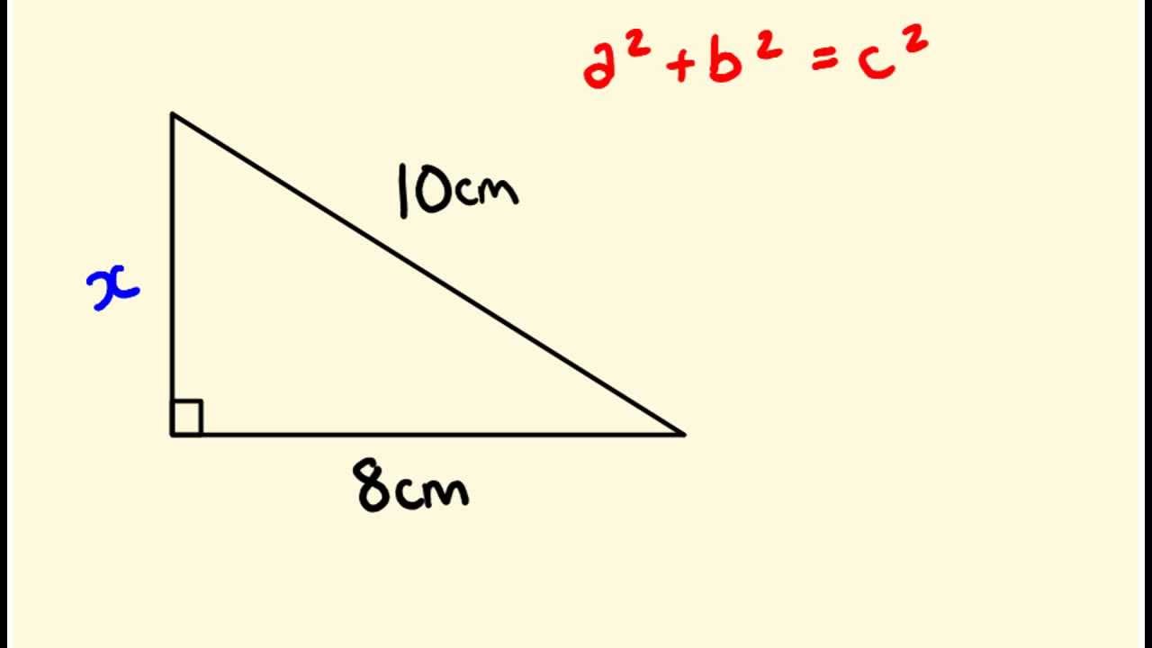 Pythagorus' Theorum - Math Lessons - sides
