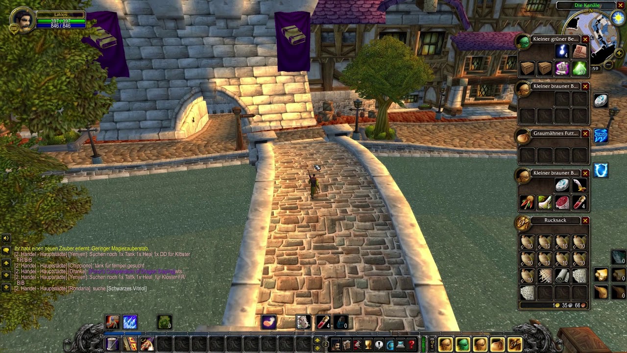 World of Warcraft Classic [Deutsch] #39 - Verzauberkunst und Schneiderei