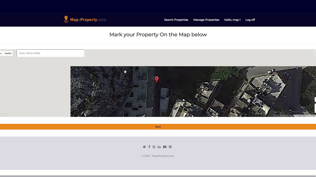 Map a Property Platform - Coming Soon
