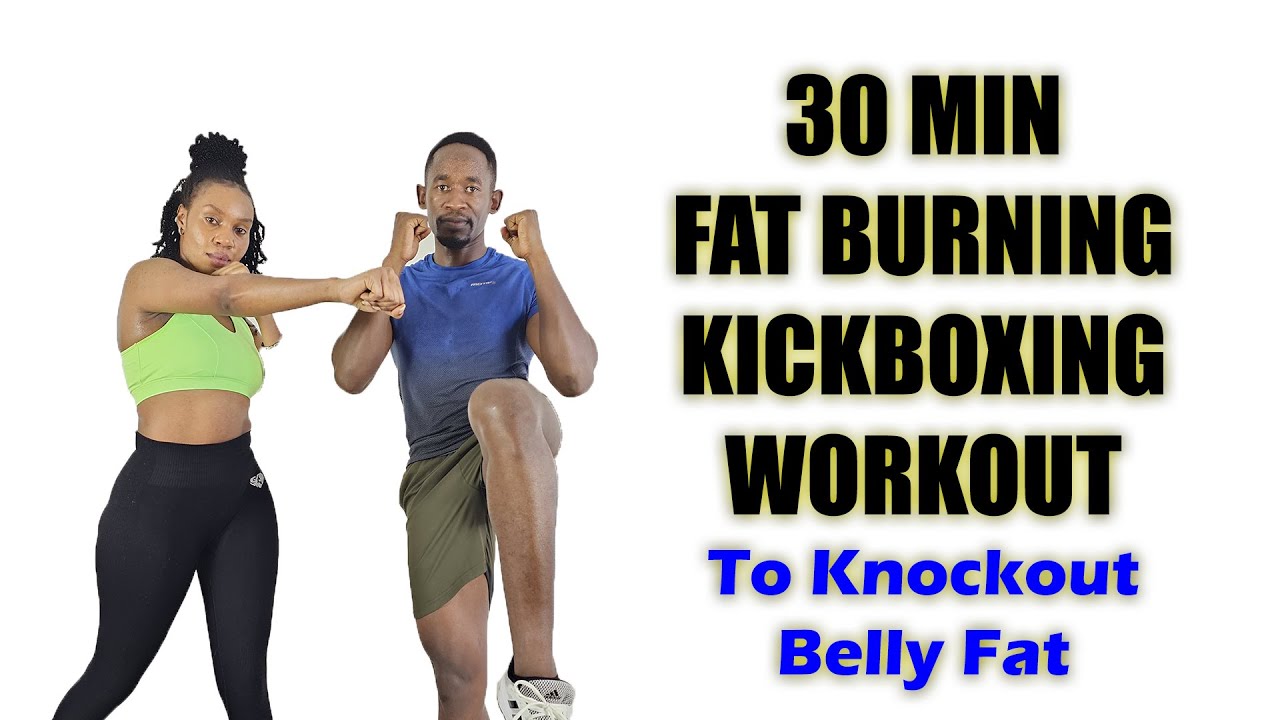 30-Minute FAT BURNING KICKBOXING WORKOUT to Knockout Belly Fat