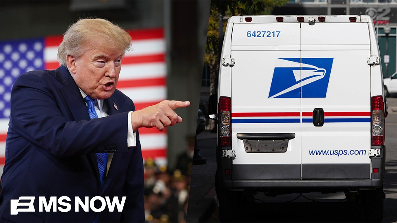 'Democracy dying in broad daylight': Trump order restricting mail ballots unblocked