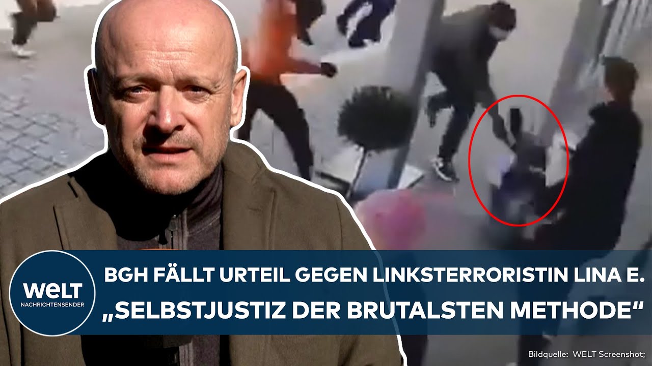 KARLSRUHE: Nach Angriffen auf Rechtsextreme! BGH bestätigt Urteil gegen Linksterroristin Lina E.