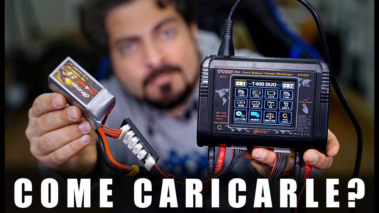 Quali sono i parametri giusti per caricare le batterie LiPo ai polimeri di litio?