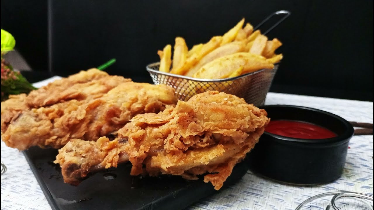 KFC Crispy Fried Chicken Recipe By Mini Bites