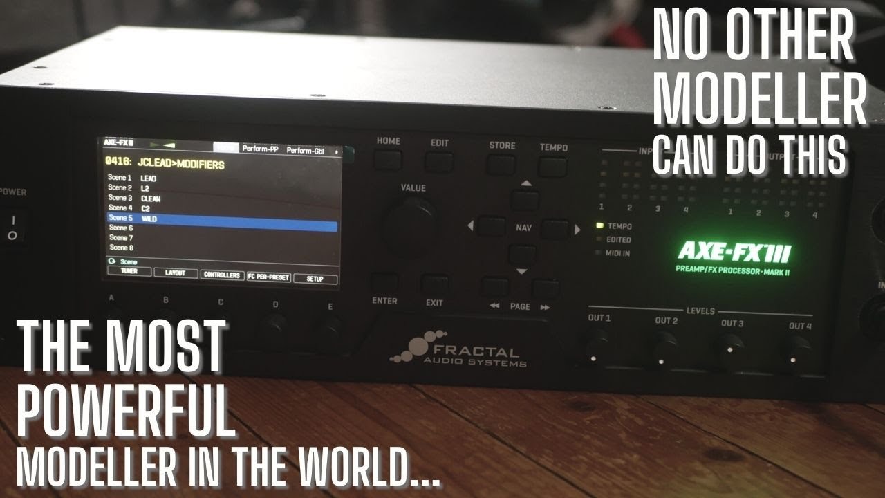 AXE FX 3 - No other Modeller can do this (Except the FM3...)