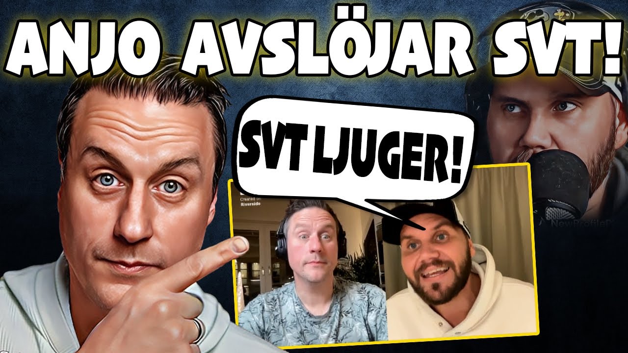 ANJO AVSL&Ouml;JAR SVT! MYCKET DRAMA KRING DOKUMENT&Auml;REN 