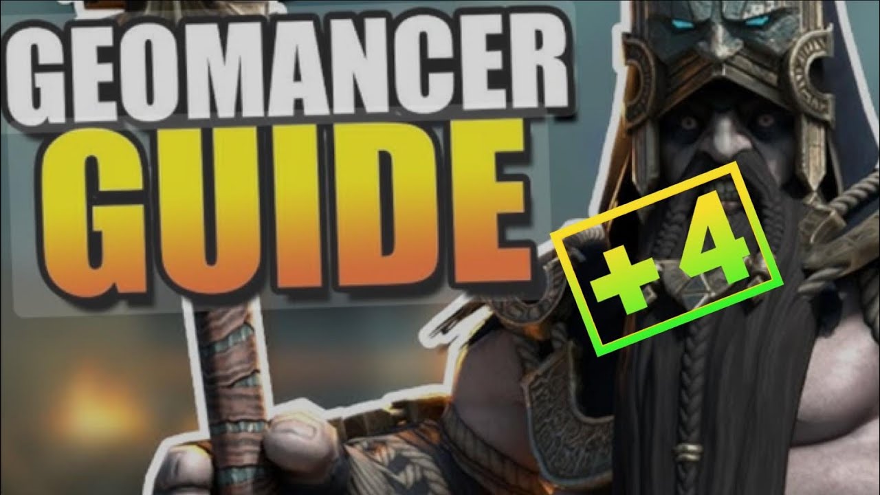 Geomancer Toprak Büyücüsü Türkçe Rehberi Raid Shadow Legends