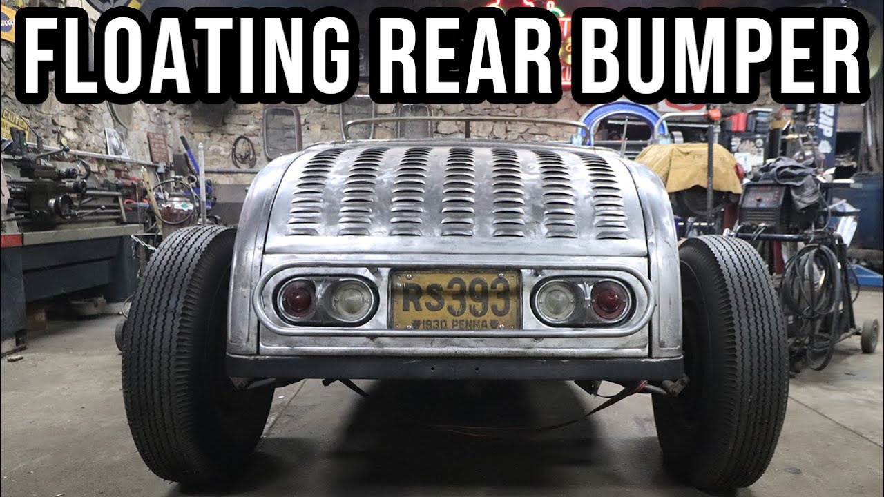 Building A Custom Floating Rear Bumper For The Sweetheart Roadster!!