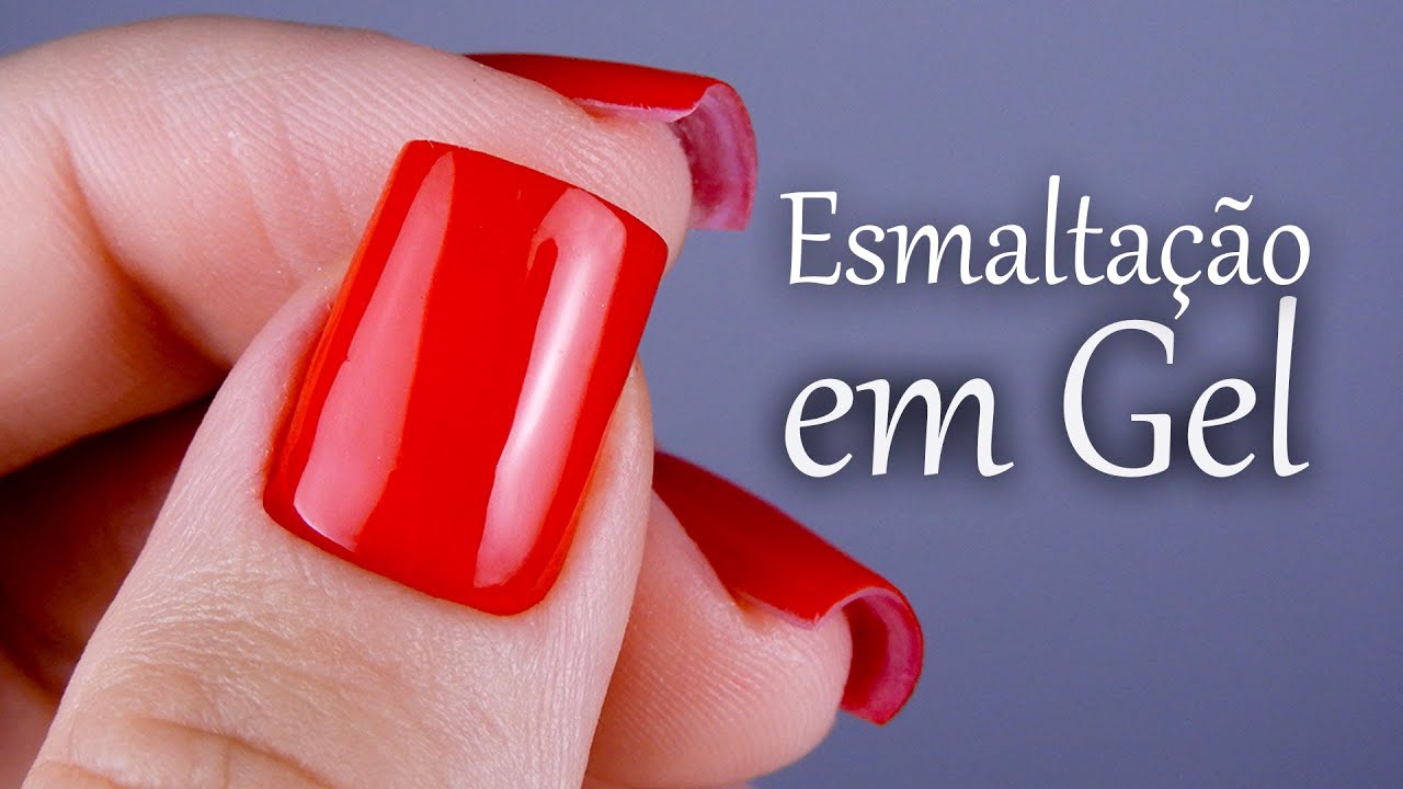 Esmalte em Gel no Alongamento (Passo a Passo)