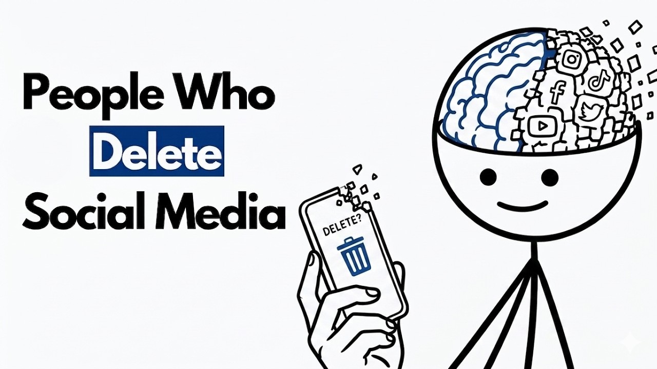 The Psychology of People Who Delete Social Media | Why They Disappear Online