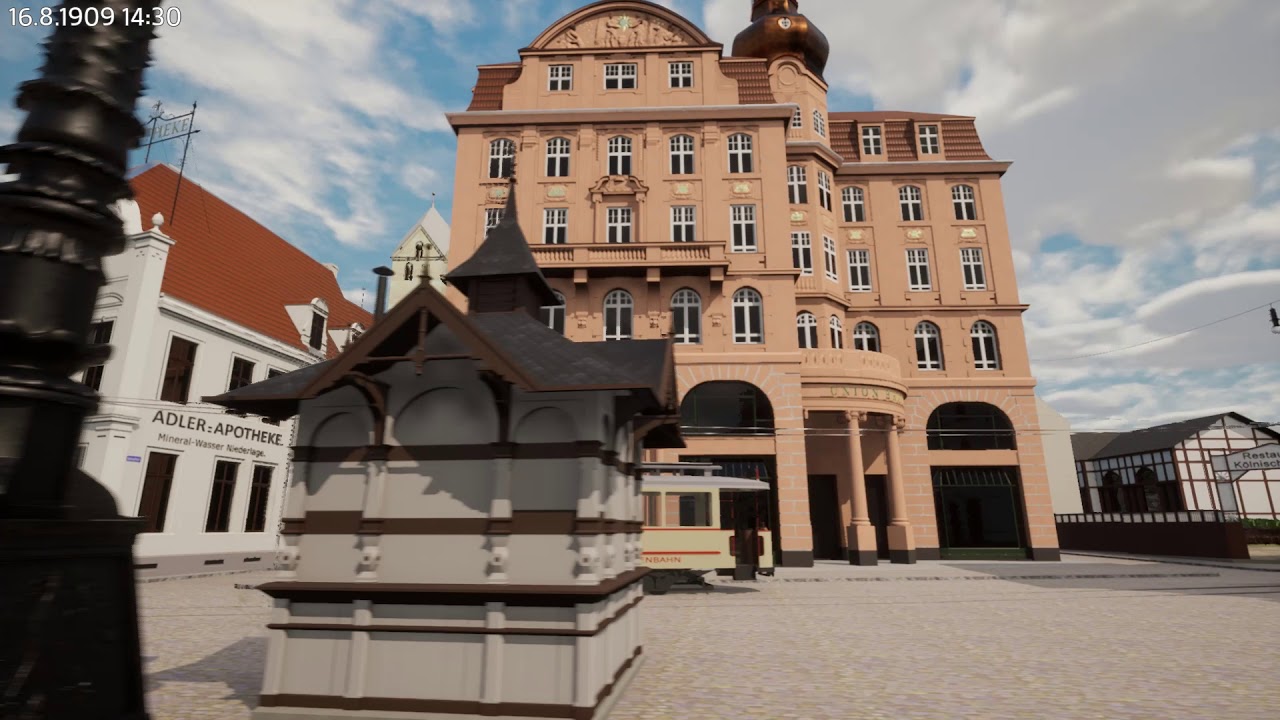 Kommentierter Rundgang Alter Markt Dortmund (1909)