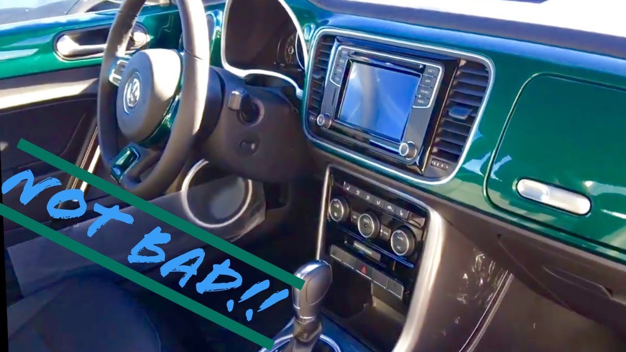 2018 VW Beetle Interior